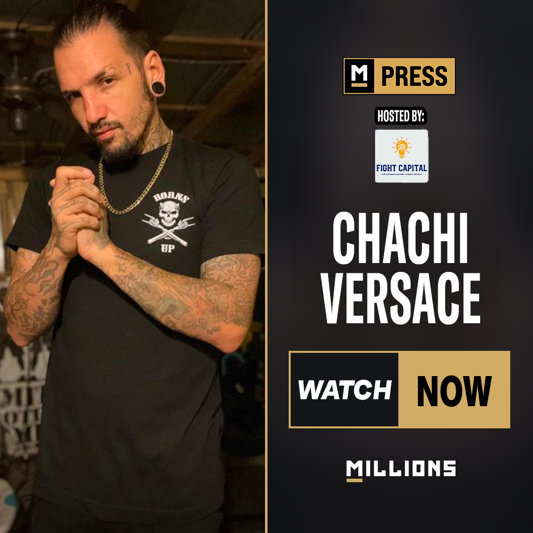 Join MMA sensation Chachi Versace in an exclusive Free Press interview with  Fight Capital on MILLIONS.co. Don't miss the inside scoop on his next big  fight!