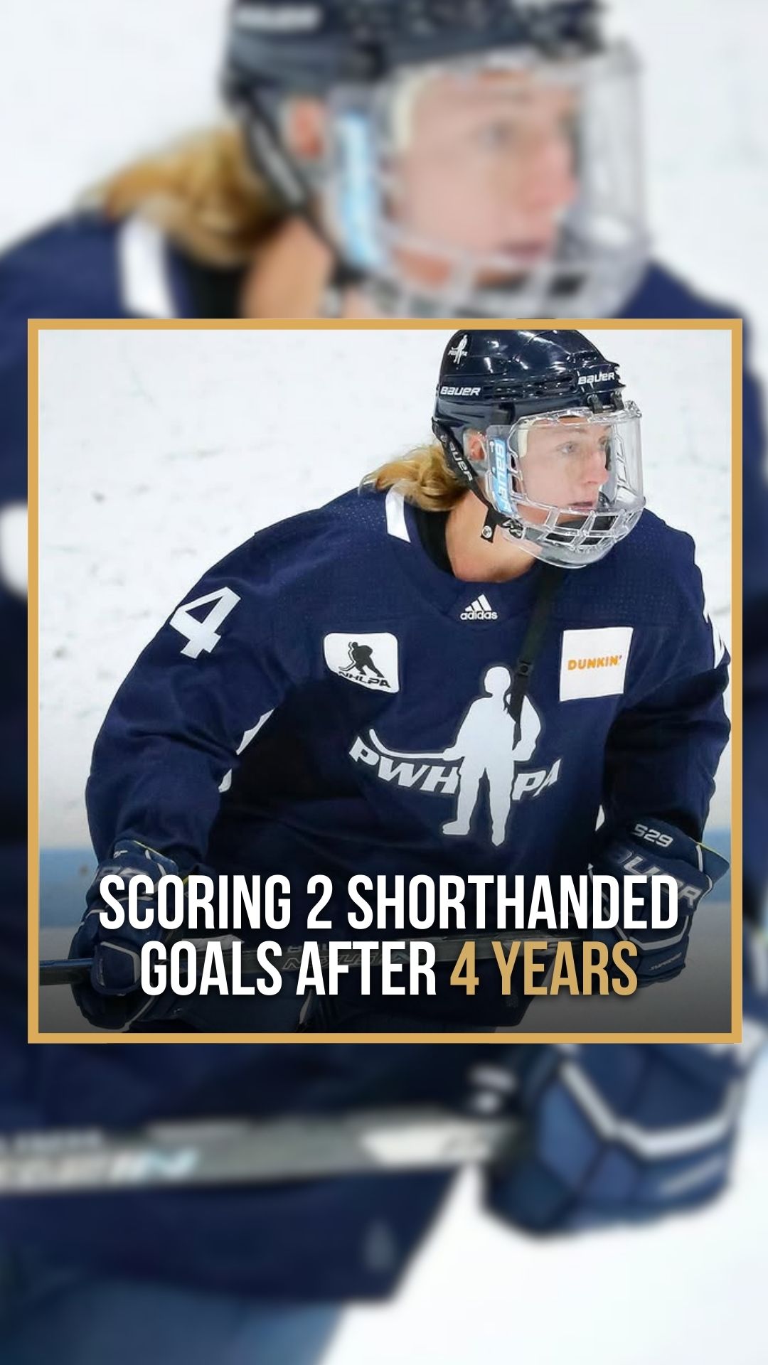 Chels Goldberg: Scoring 2 shorthand...