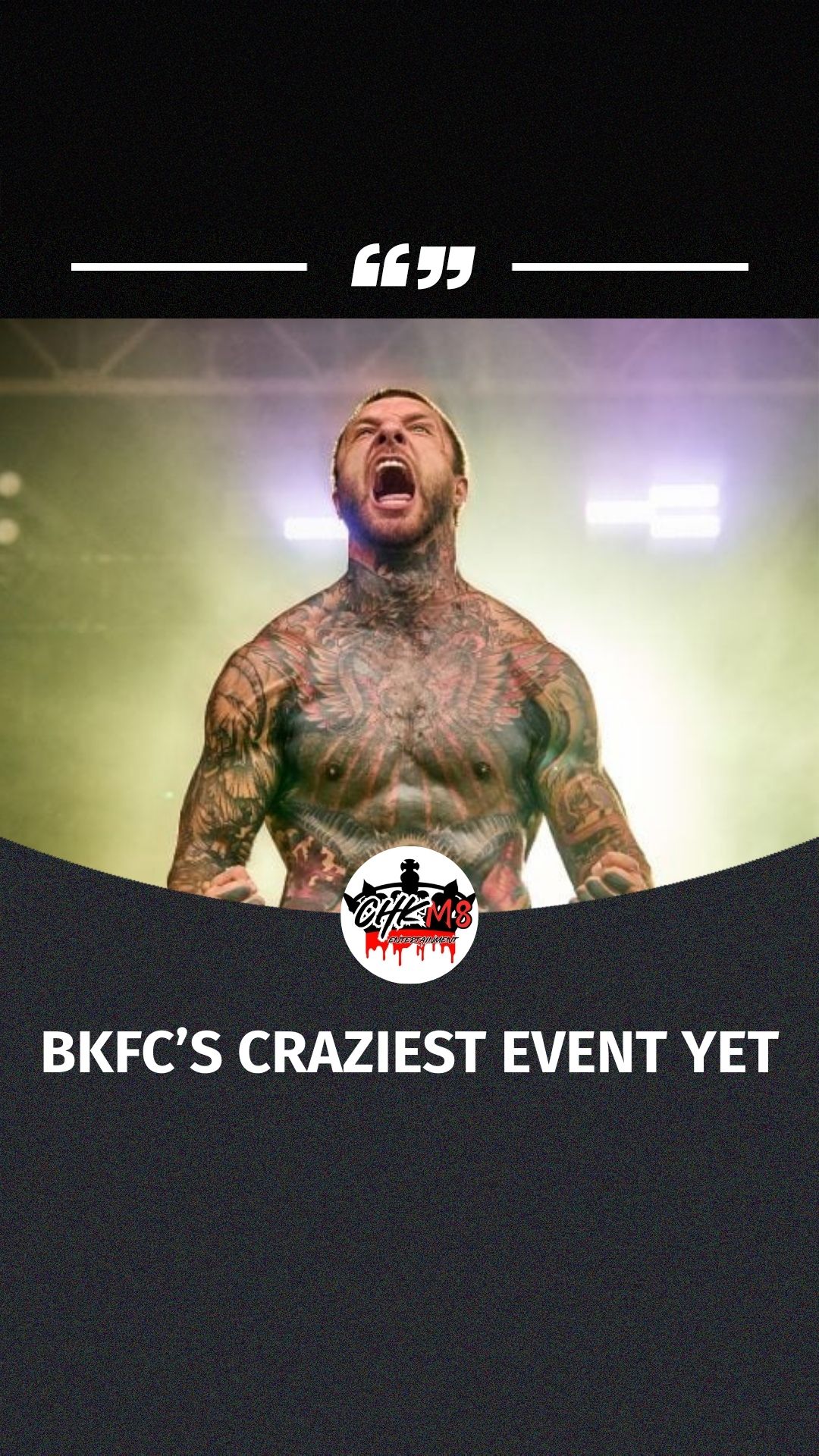 ChkM8 MMA: Fights and Heavy Metal o...