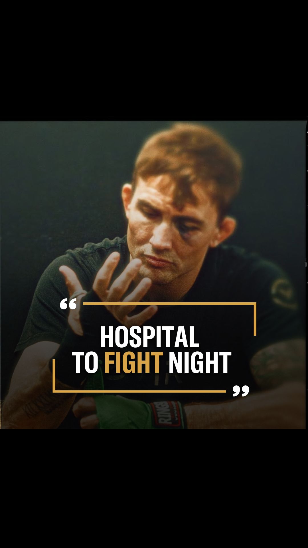 Cody Gibson: Hospital to Fight Nigh...