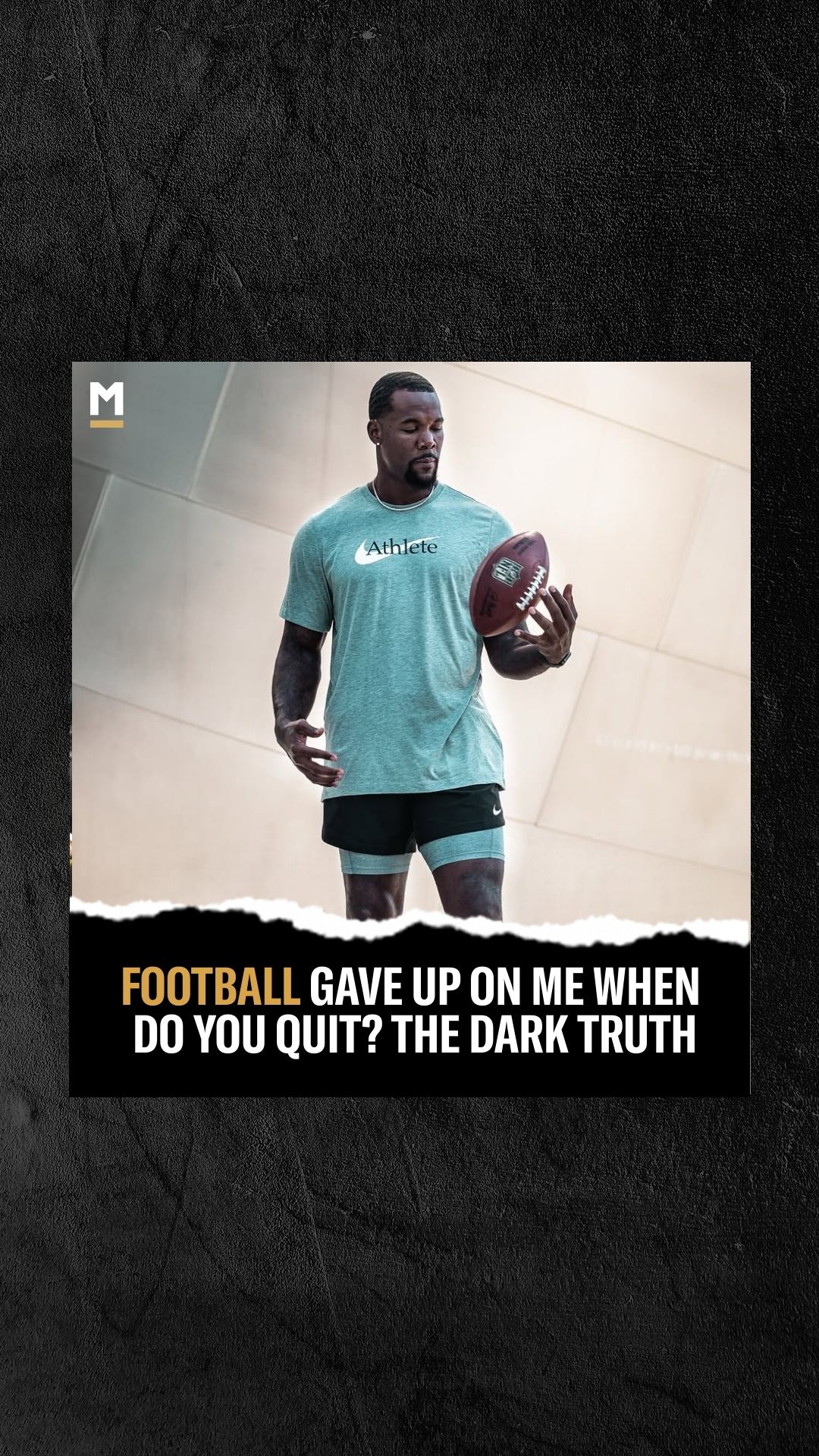 Nic Harris: Football Gave Up on Me ...
