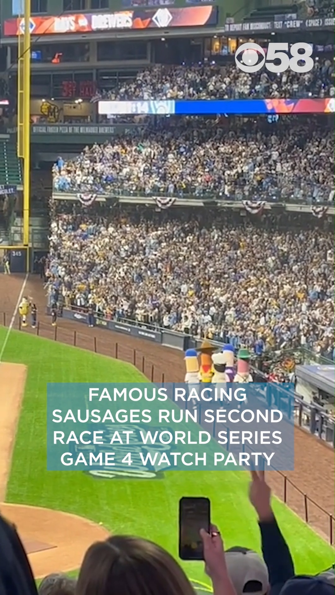 Famous Racing Sausages run second r...