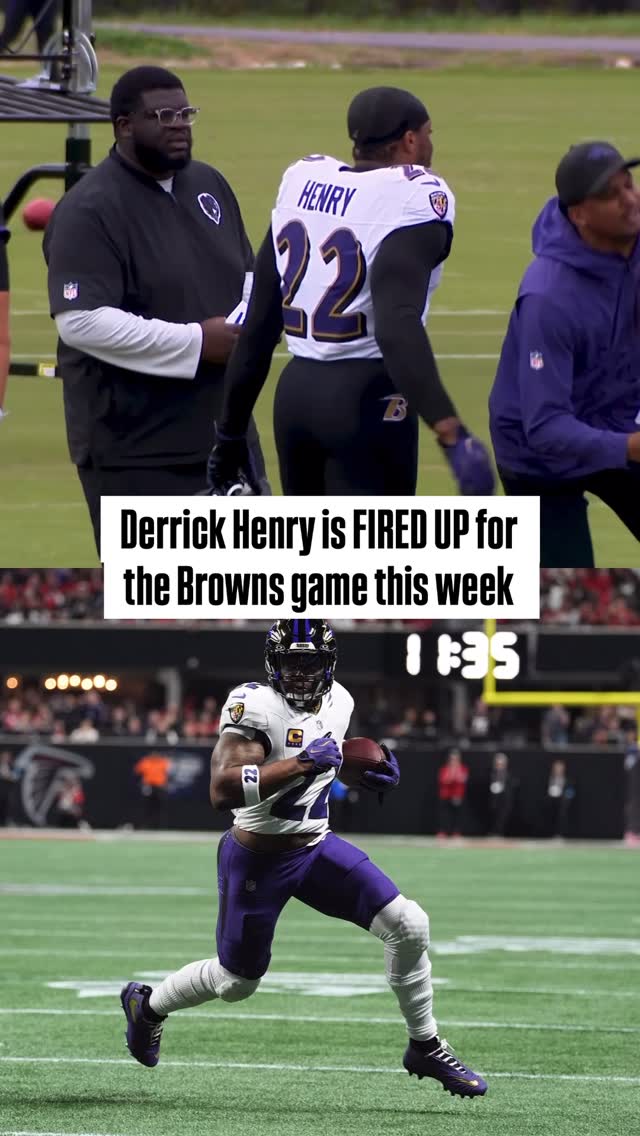 Derrick Henry is fired up for the B...