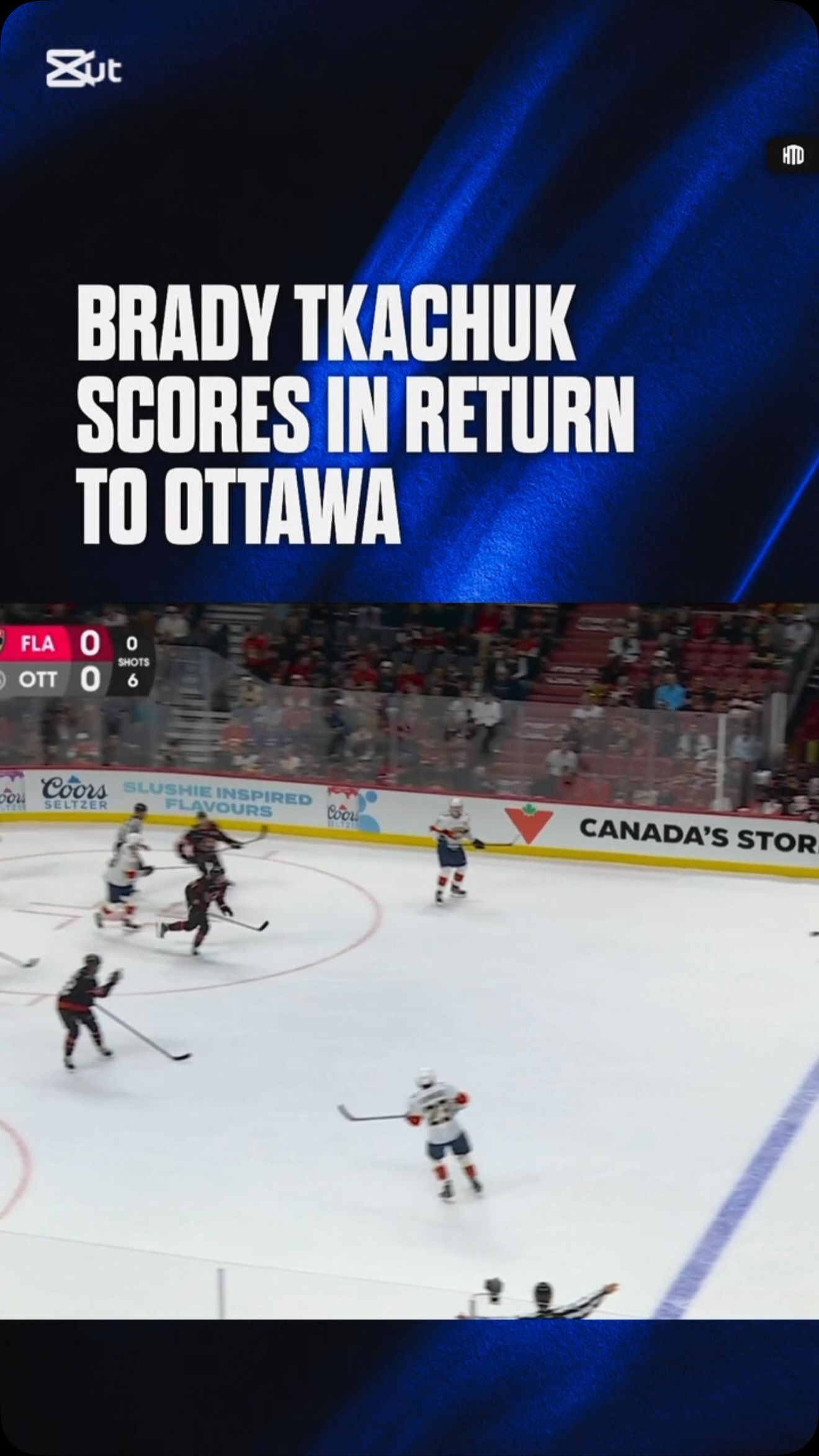 Brady Tkachuk scores in his return ...