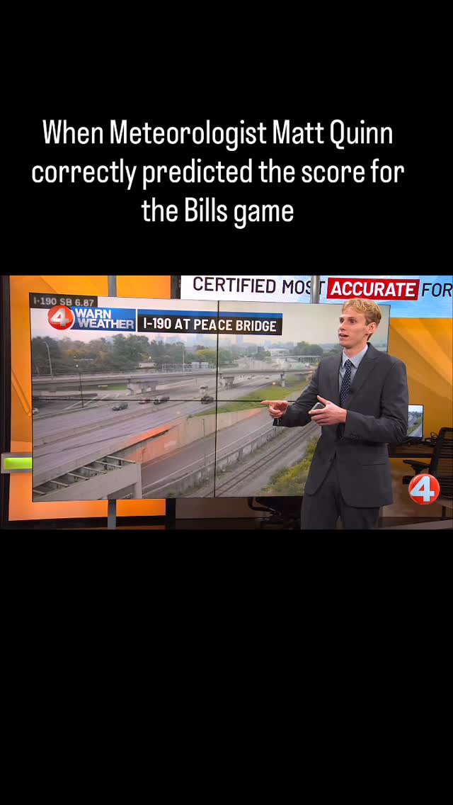 Meteorologist Matt Quinn correctly ...