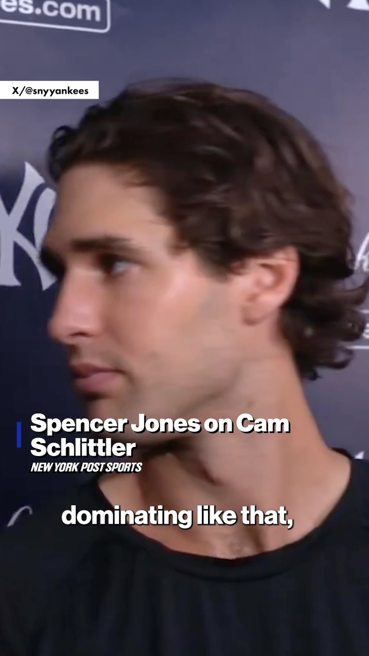 Spencer Jones on Cam Schlittler's p...