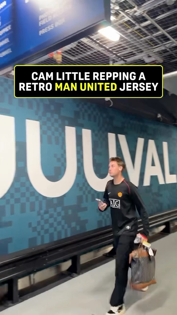 Cam Little repping a retro Man Unit... on MILLIONS Cam Little repping a retro Man Unit...