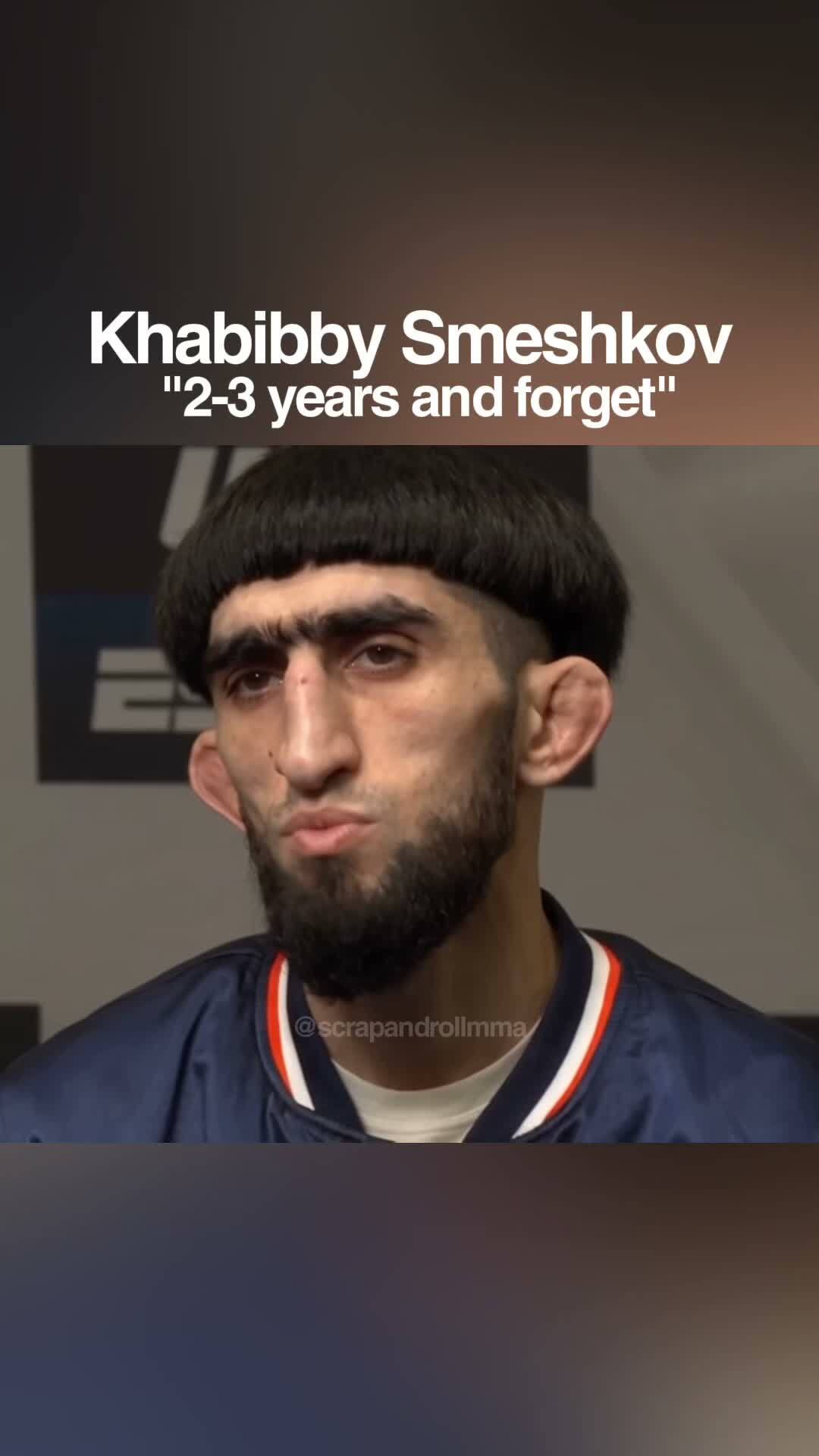 Khabibby Smeshkov tells Dana White ...