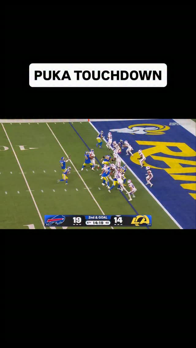 Puka Nacua's Touchdown Catch vs Bil...