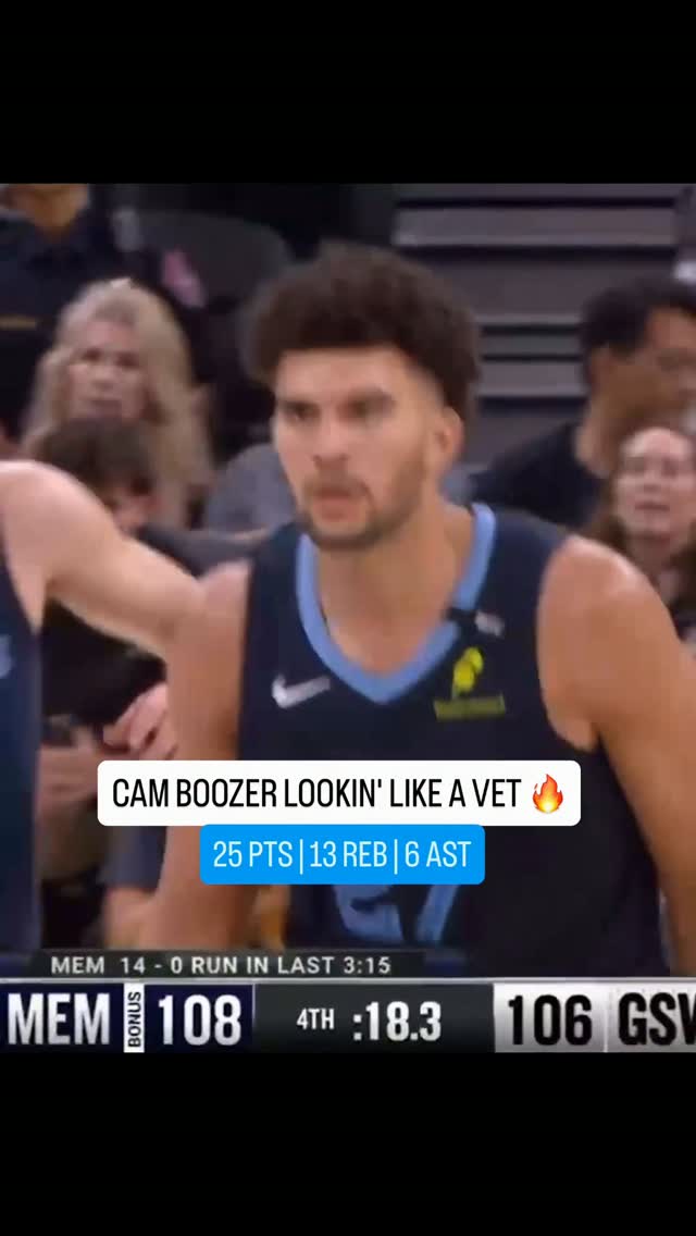 Grizzlies Rookie Cam Boozer's Clutc...