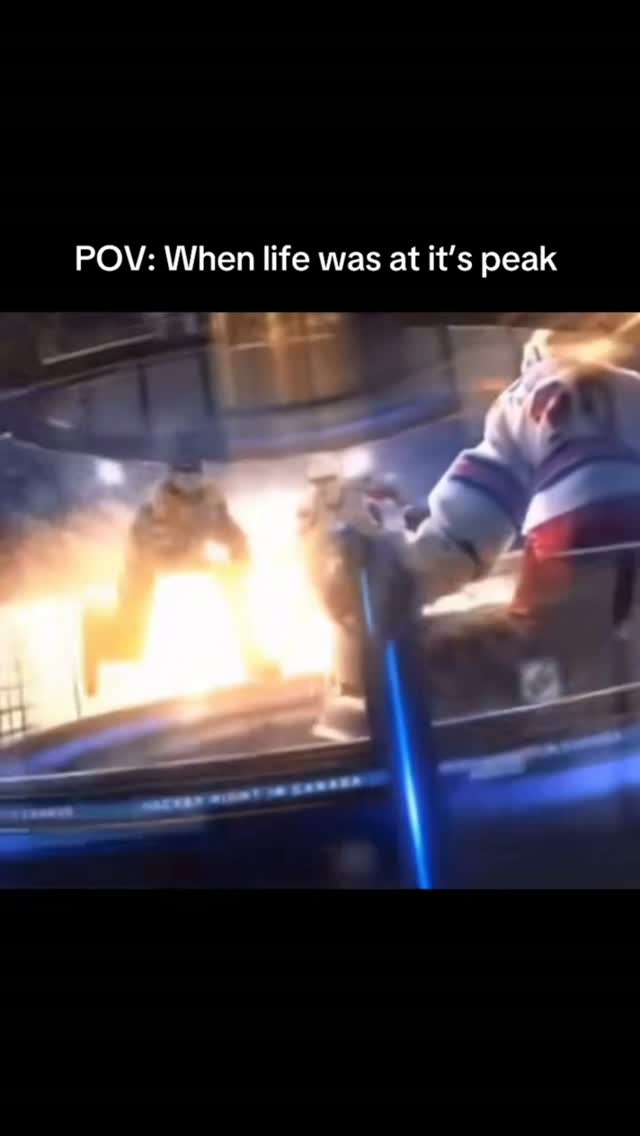 POV: When life was at its peak