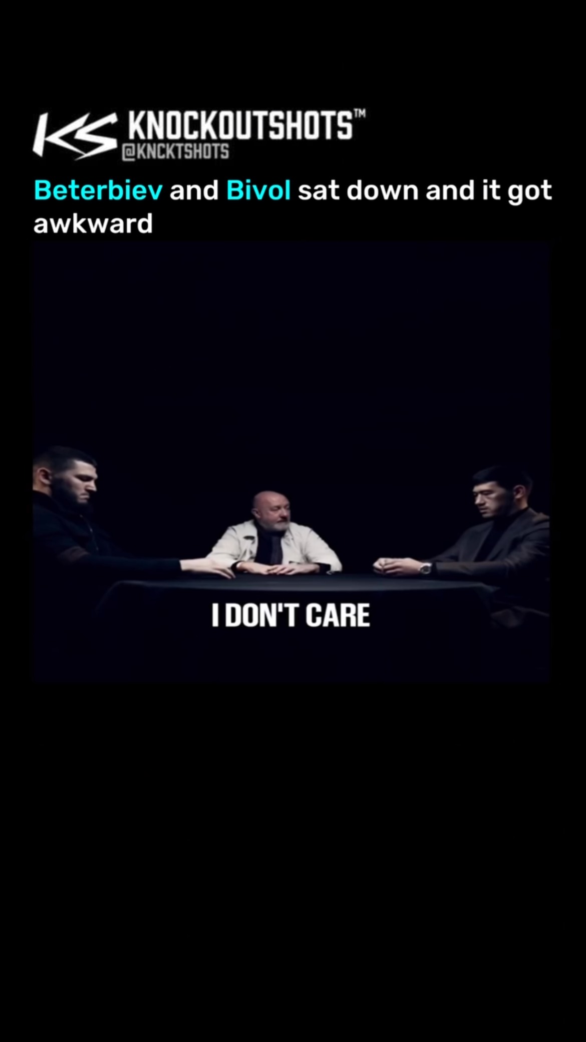 Beterbiev and Bivol's Awkward Stare... on MILLIONS Beterbiev and Bivol's Awkward Stare...