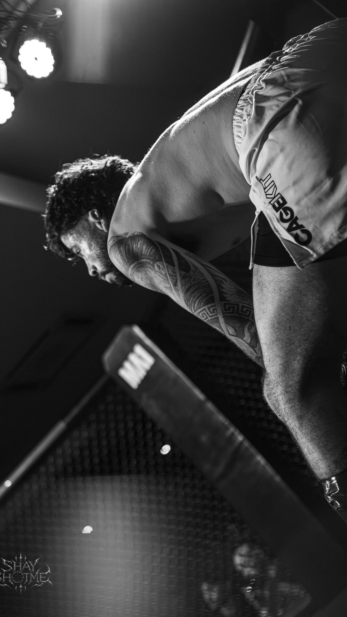 MMA fighter Brady Niezgodka during ...