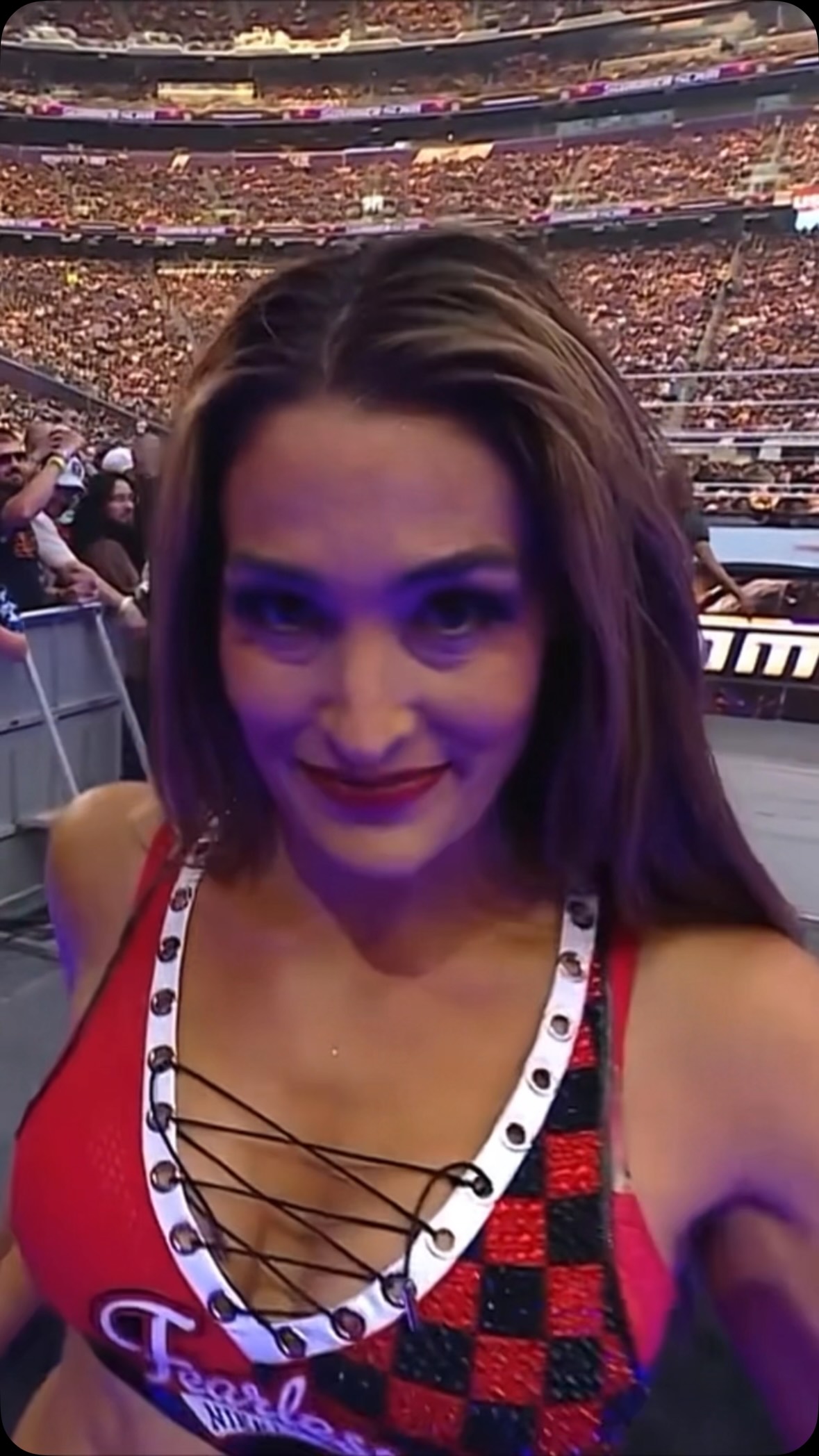 Nikki Bella makes an appearance at ... on MILLIONS Nikki Bella makes an appearance at ...