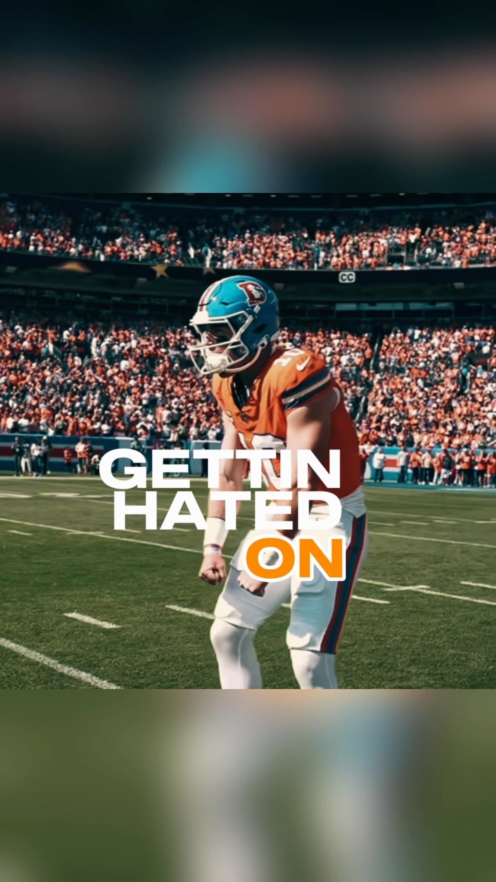 Broncos player getting "hated on" d...