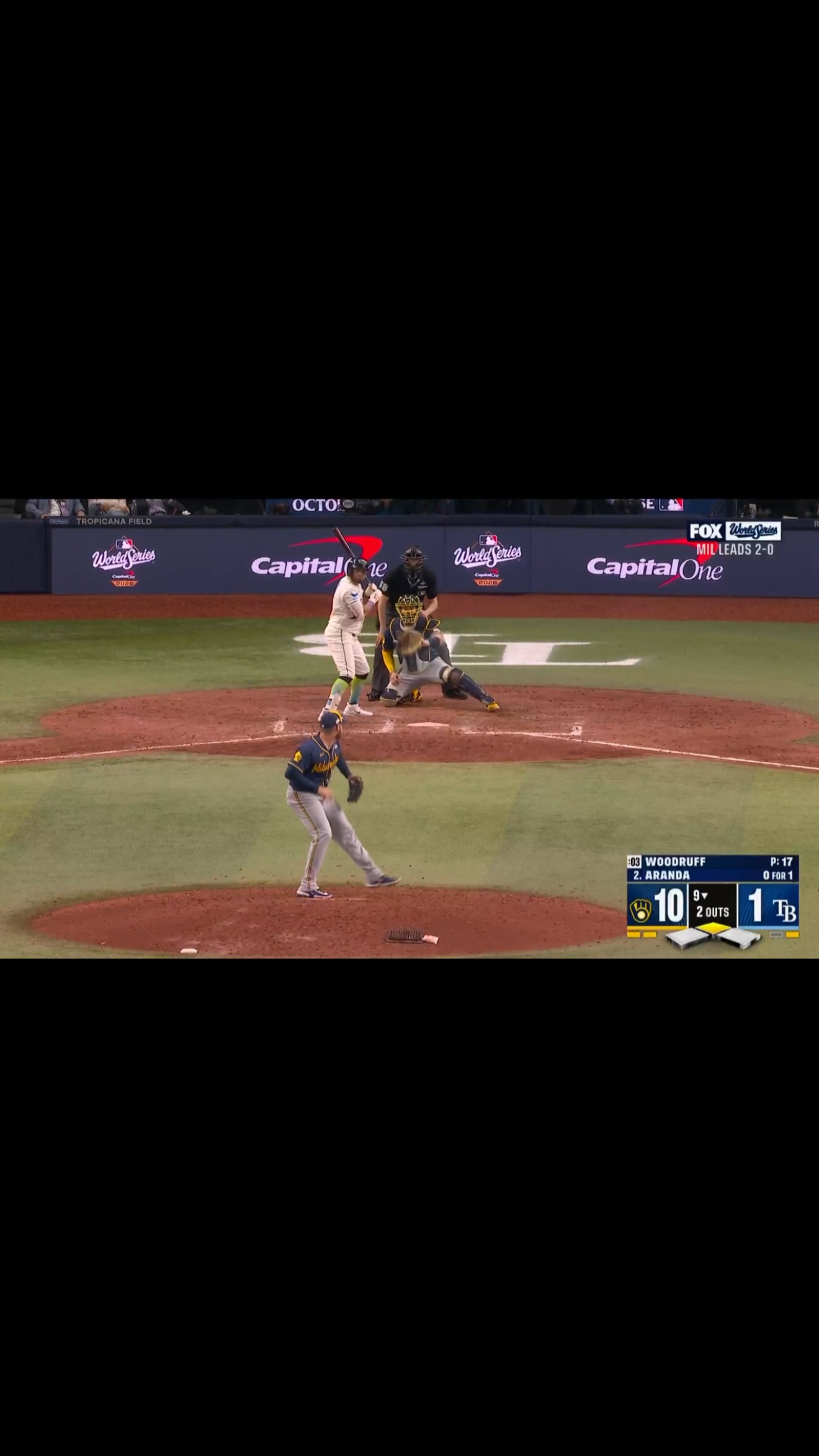 Brewers defeat Rays in World Series...