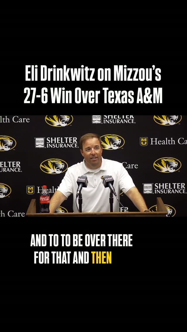 Eli Drinkwitz on Mizzou's 27-6 Win ... on MILLIONS Eli Drinkwitz on Mizzou's 27-6 Win ...