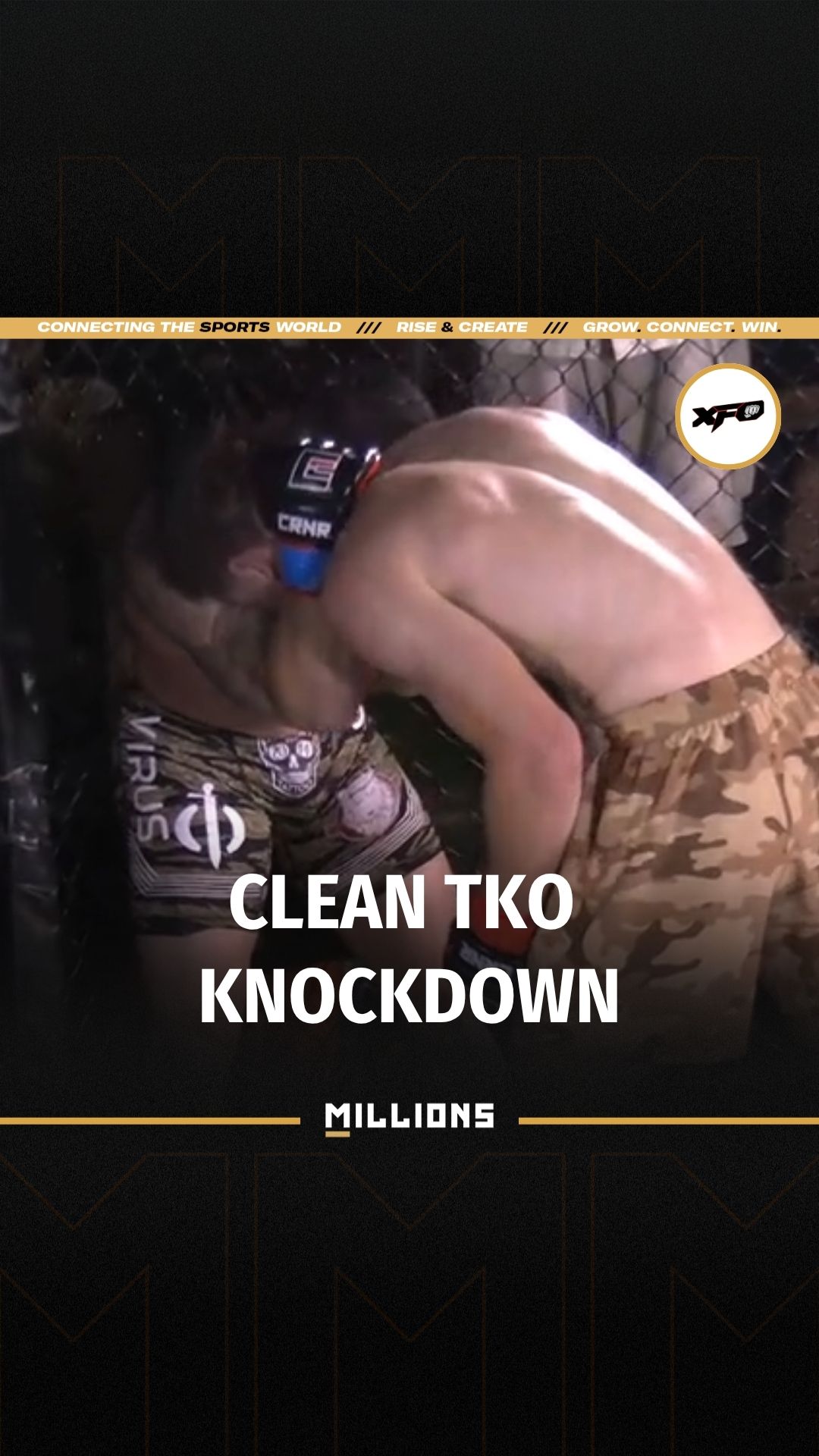 Cole Hanson: Clean TKO Knockdown | ... on MILLIONS Cole Hanson: Clean TKO Knockdown | ...