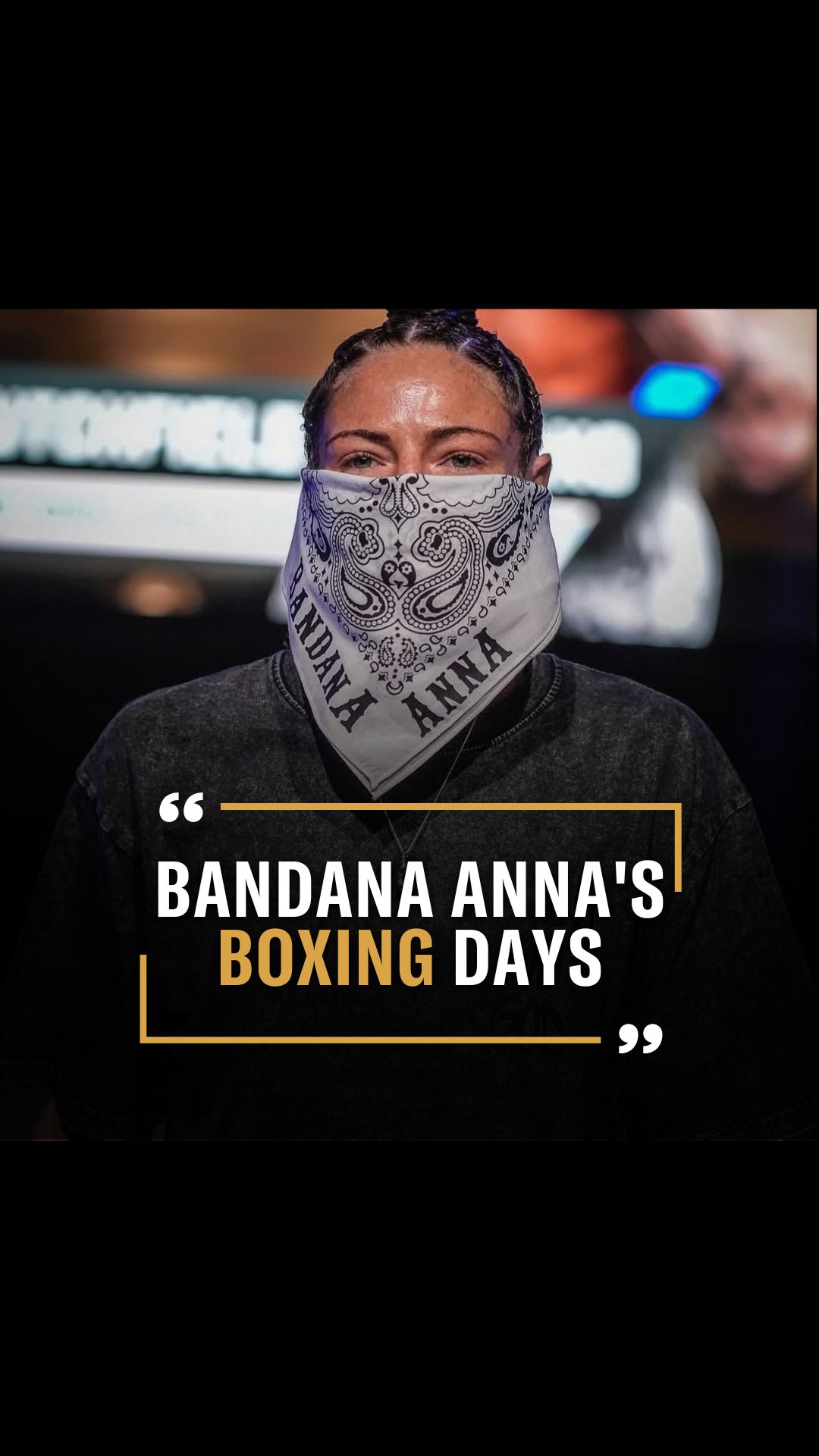 Anna Melisano: Bandana Anna's Boxin... on MILLIONS Anna Melisano: Bandana Anna's Boxin...