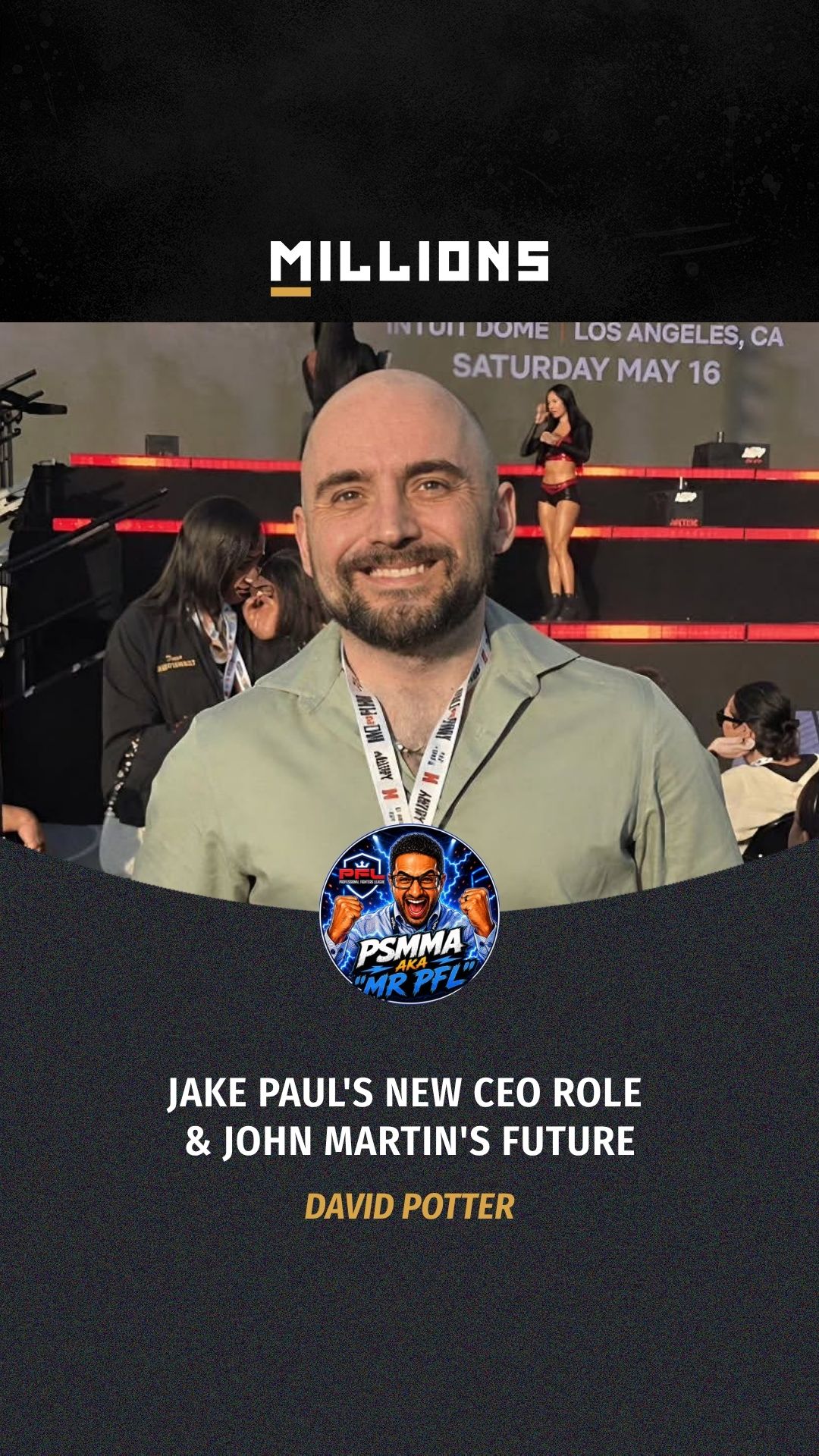 David Potter: Jake Paul's New CEO R... on MILLIONS David Potter: Jake Paul's New CEO R...