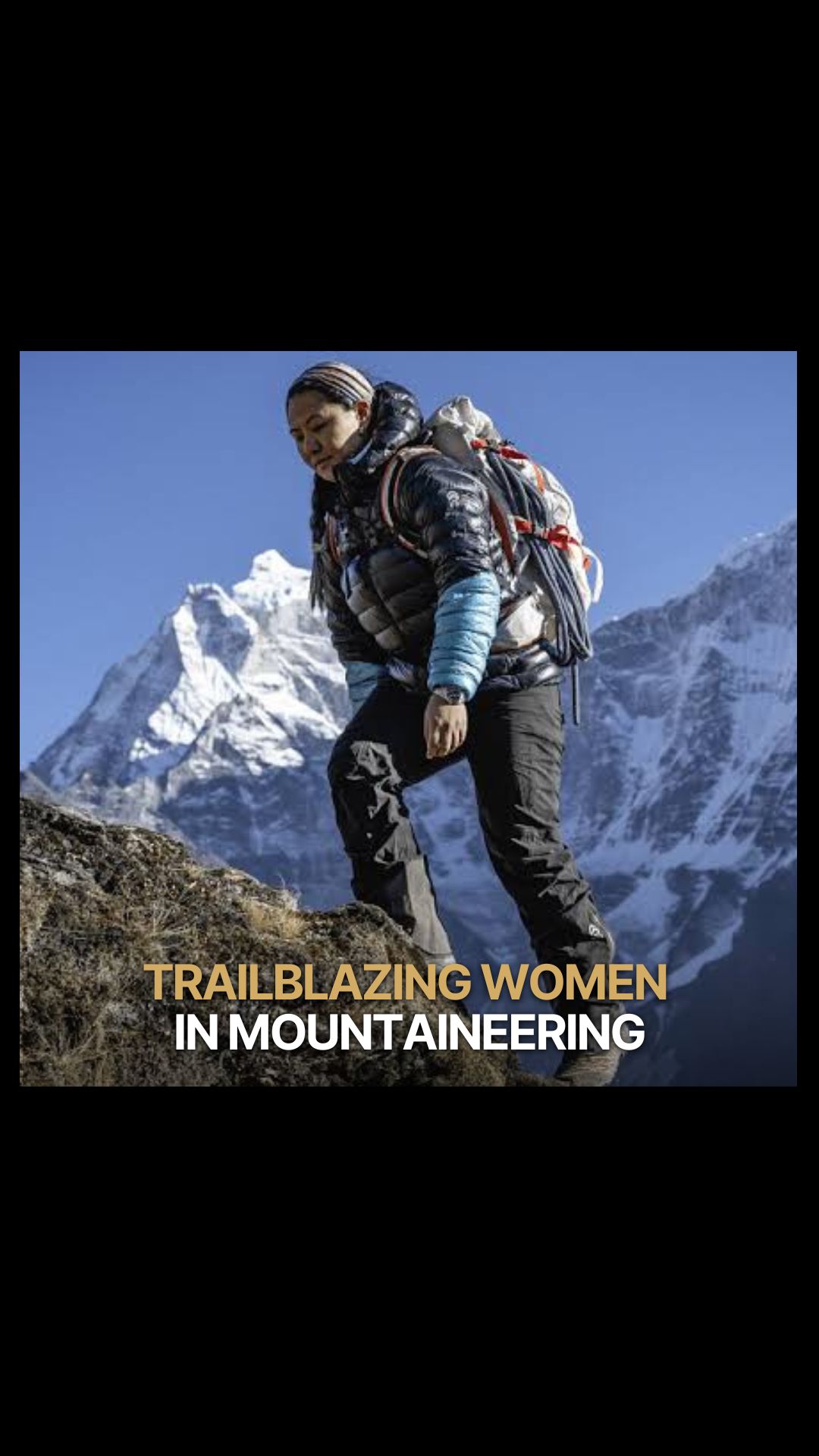 Dawa Yangzum Sherpa: Trailblazing w...