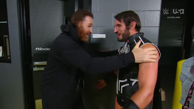 Sami Zayn gives Johnny Gargano some...