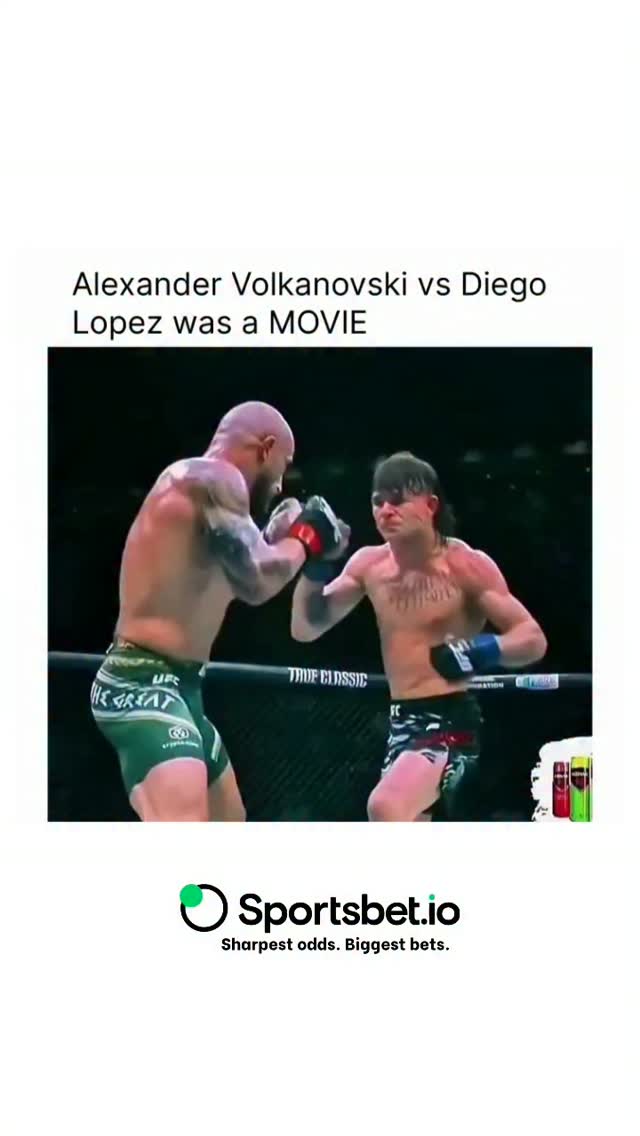 Alexander Volkanovski vs Diego Lope... on MILLIONS Alexander Volkanovski vs Diego Lope...