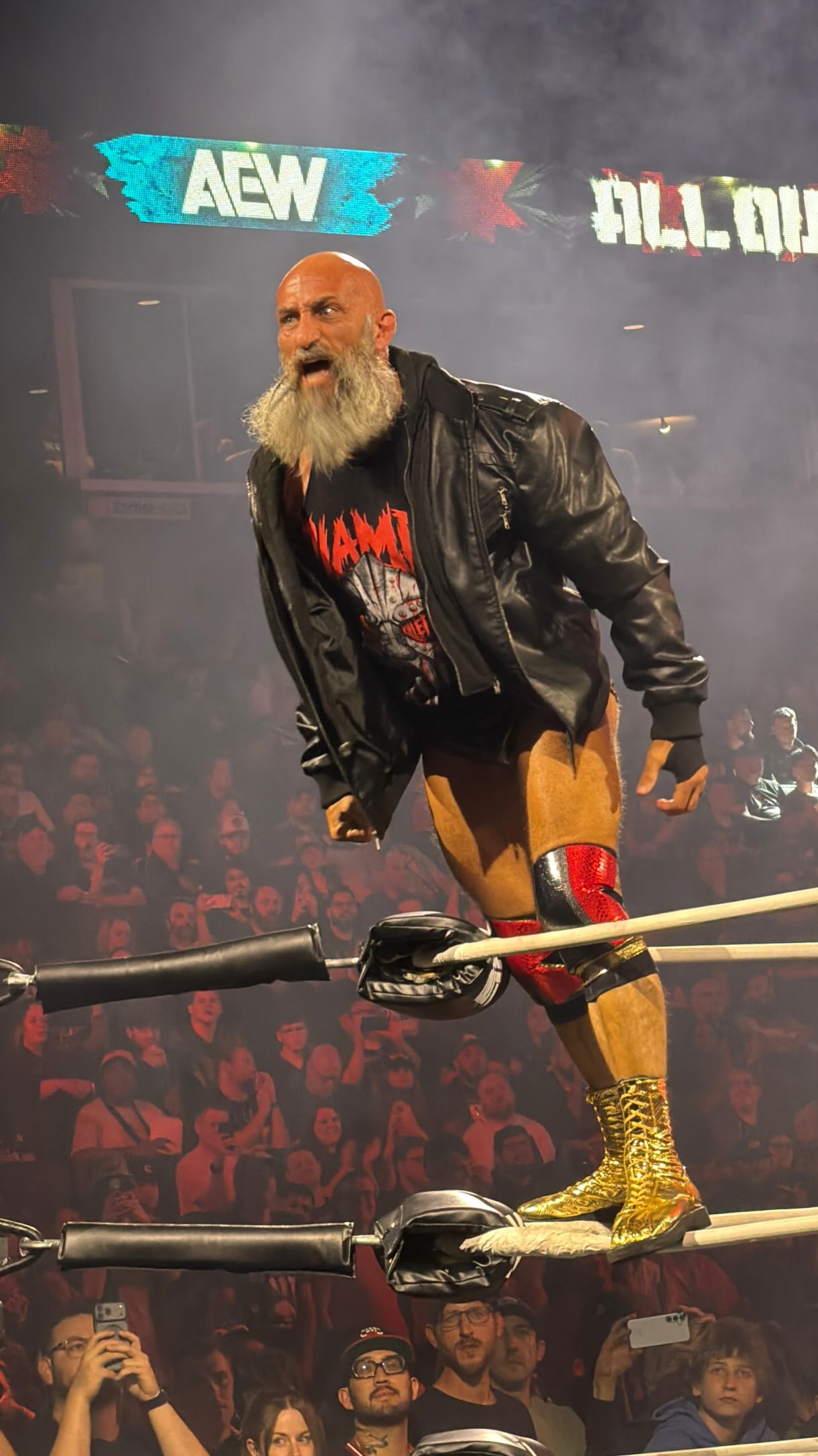 Tommaso Ciampa's entrance at AEW Al...