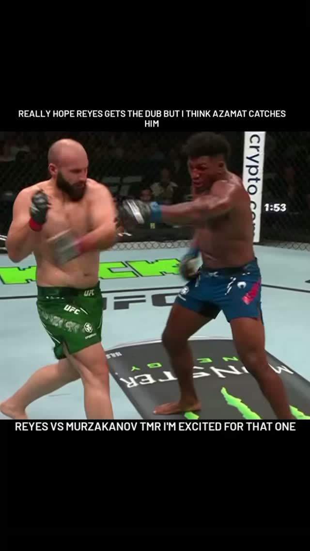 Dominick Reyes vs Azamat Murzakanov...