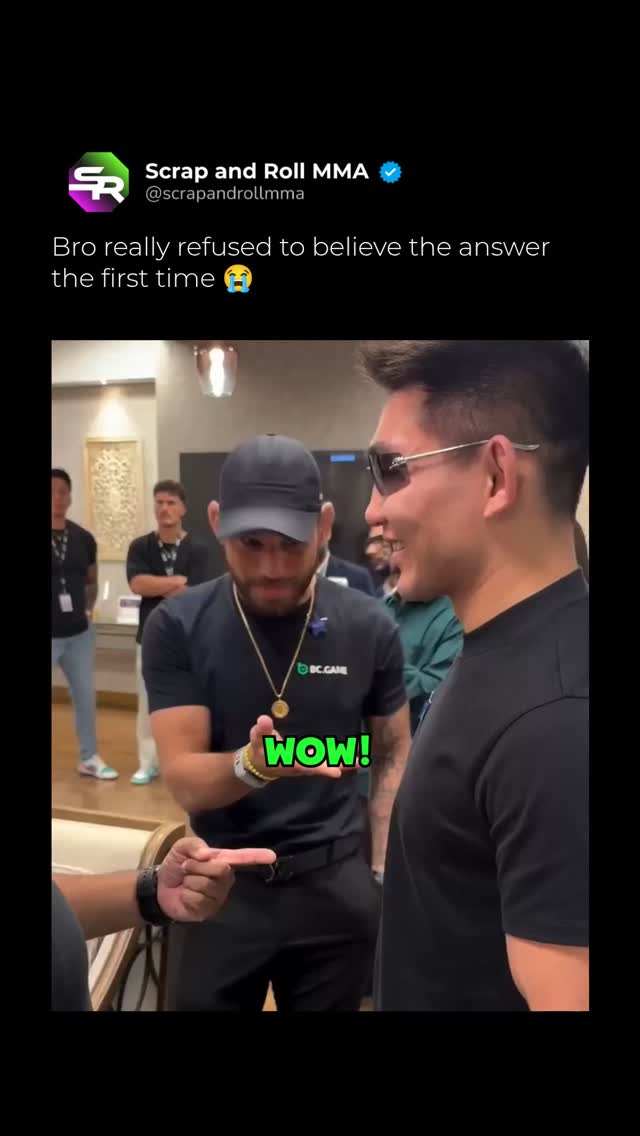 Jean Silva reacts to Song Yadong's ...