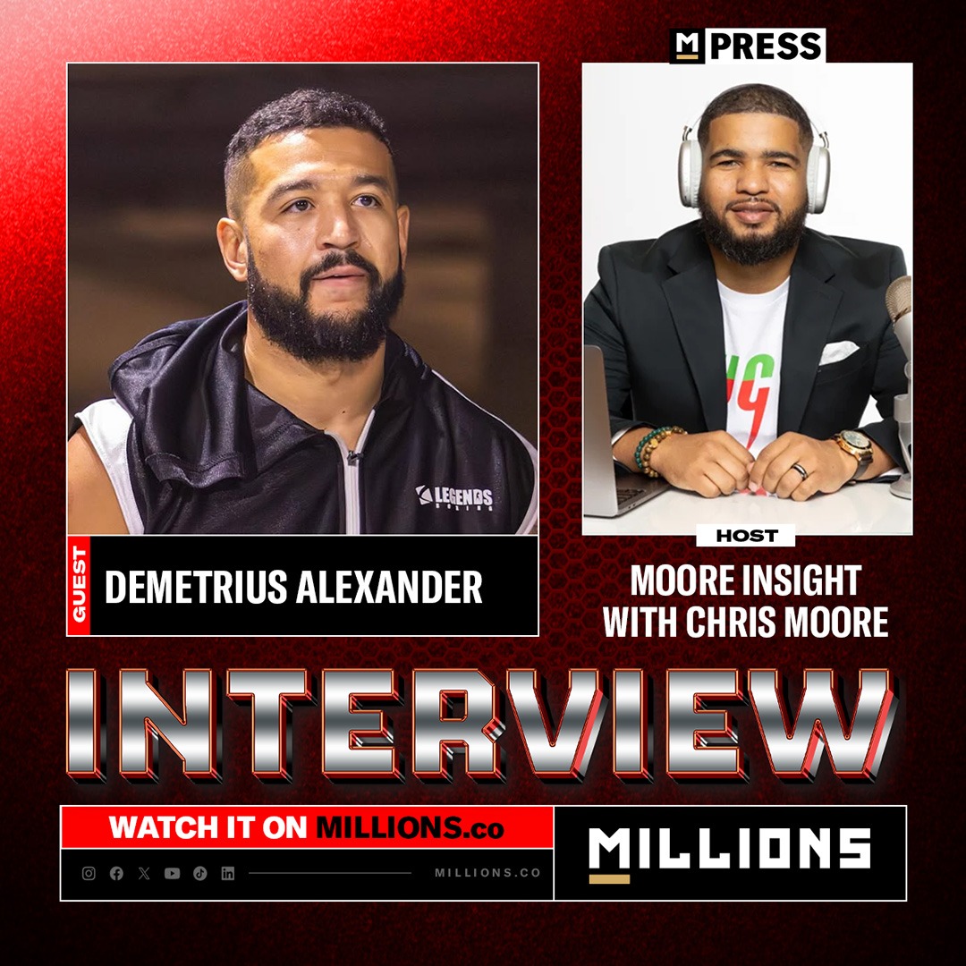 Interview with Demetrius Alexander on MILLIONS Interview with Demetrius Alexander