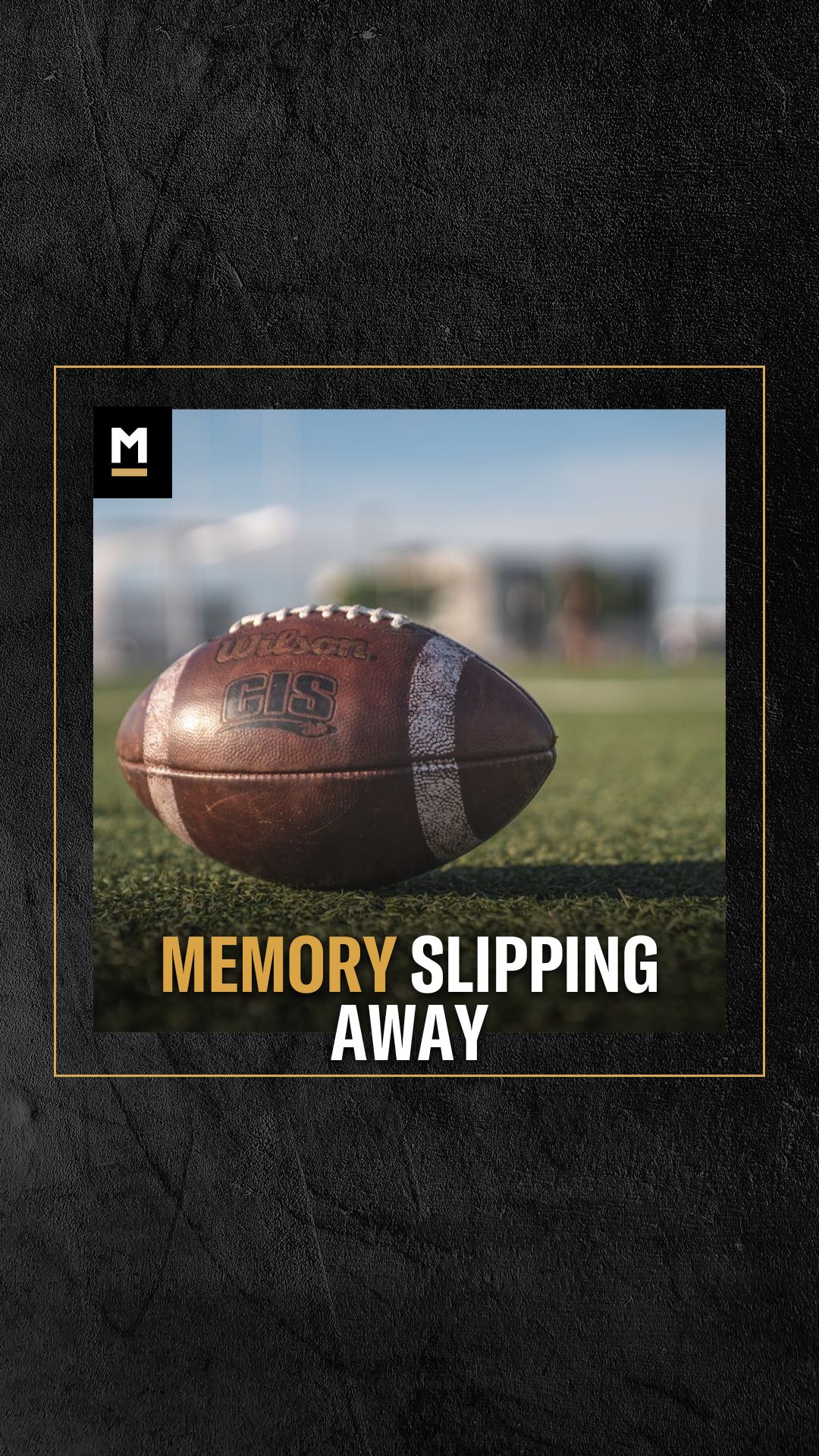 Derek Kennard: Memory Slipping Away...