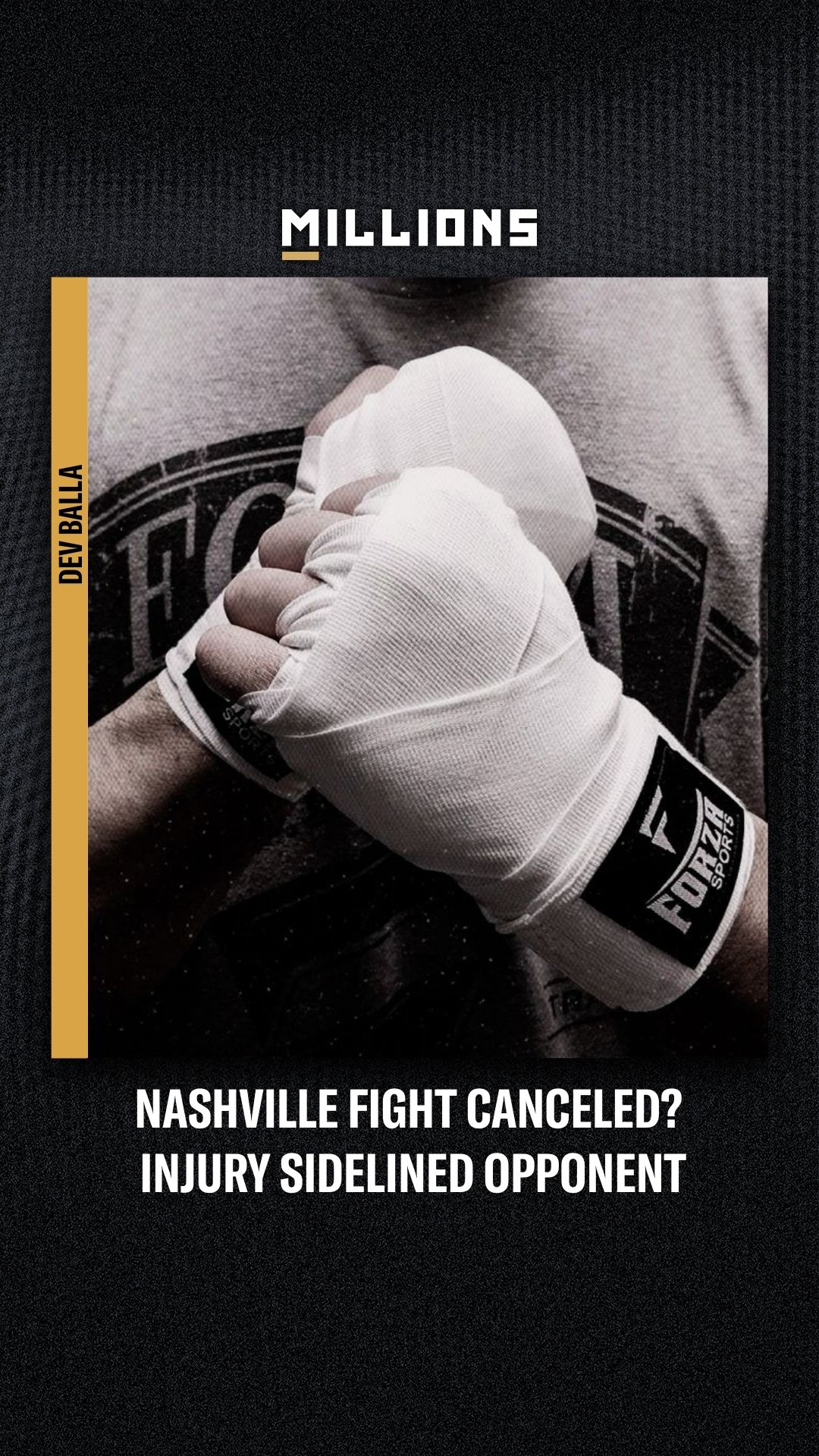 Dev Balla: Nashville Fight Canceled...