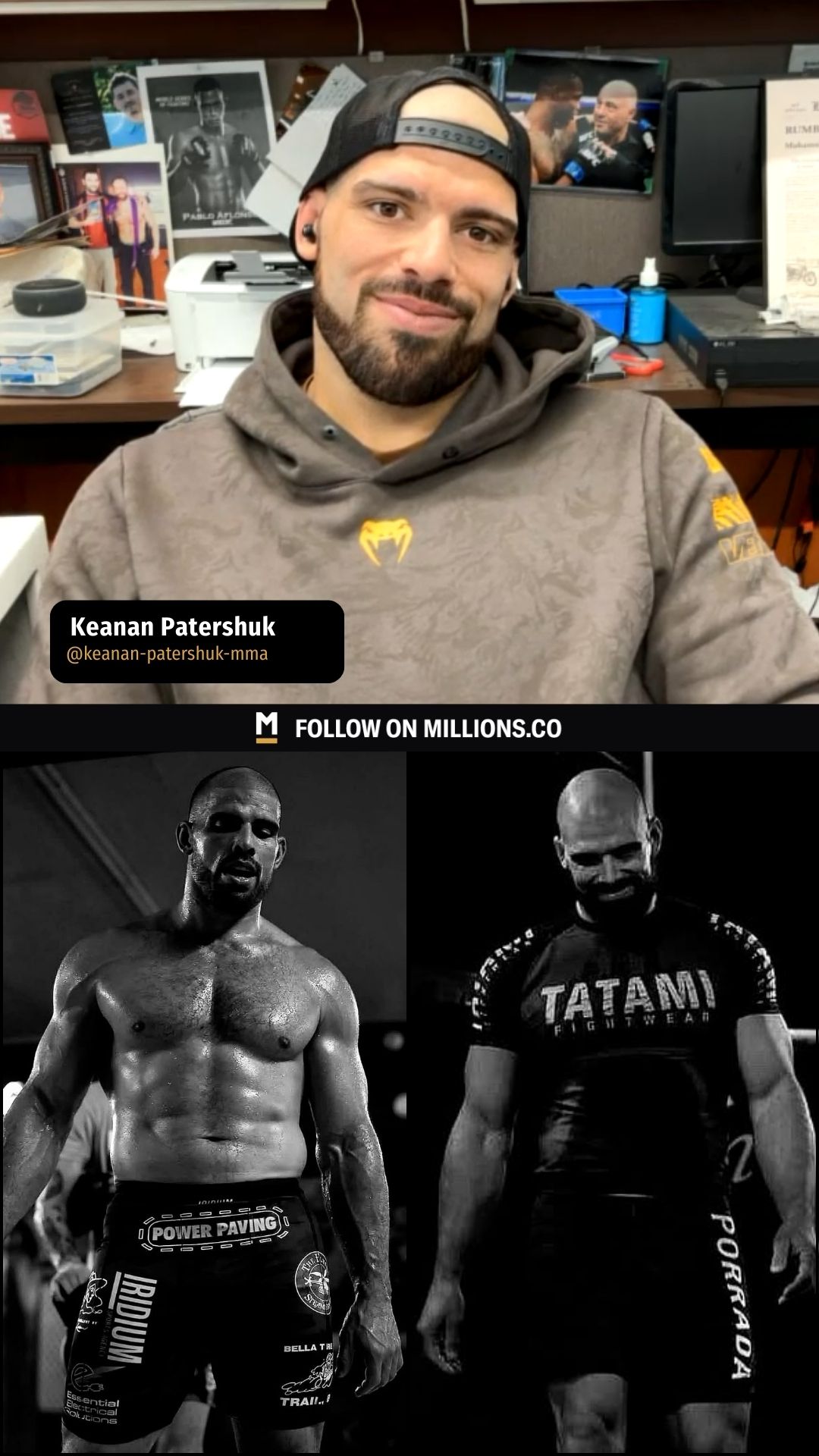 Keanan Patershuk: Middleweight’s Ca... on MILLIONS Keanan Patershuk: Middleweight’s Ca...