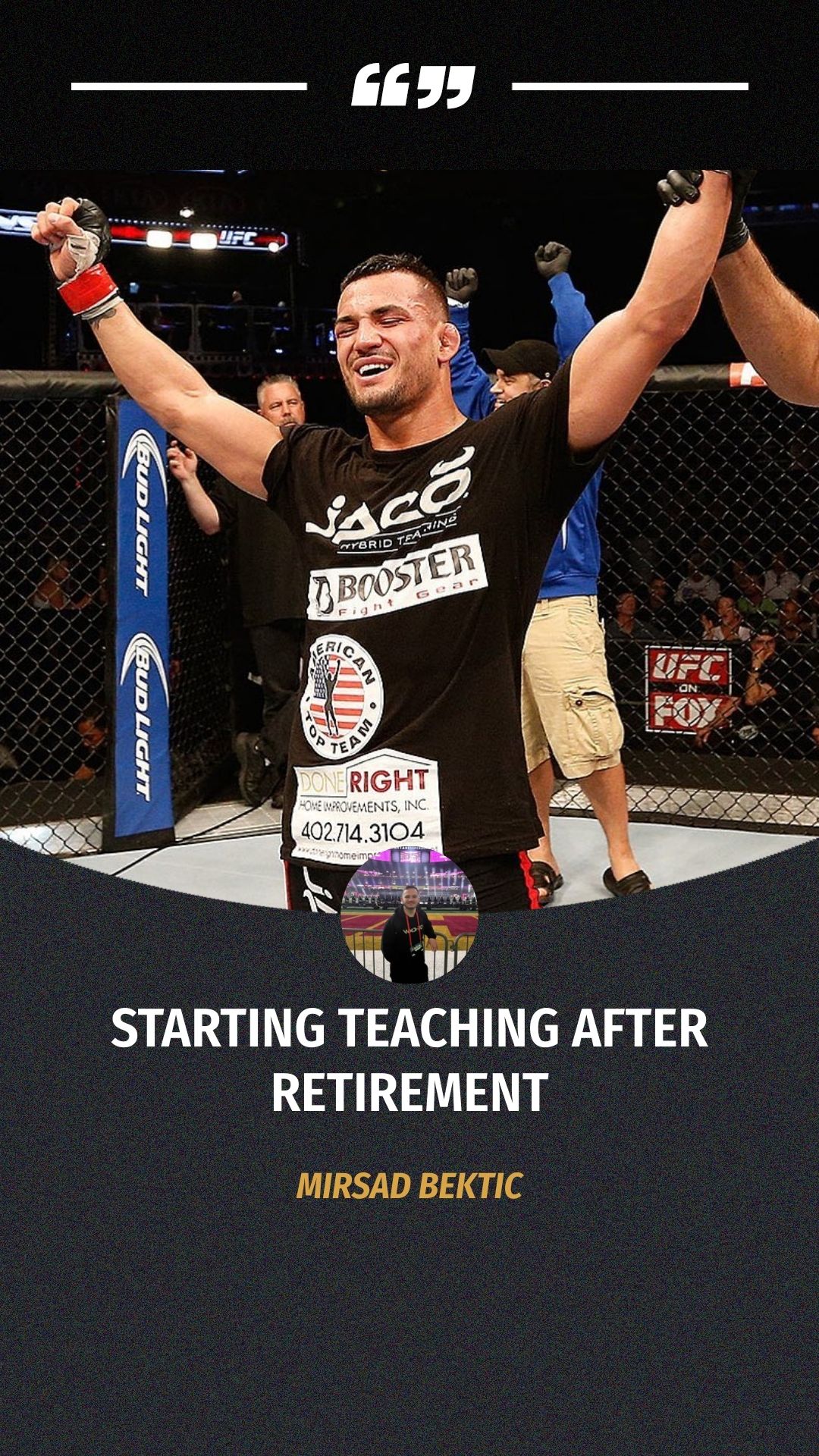 Mirsad Bektic: Starting Teaching Af... on MILLIONS Mirsad Bektic: Starting Teaching Af...