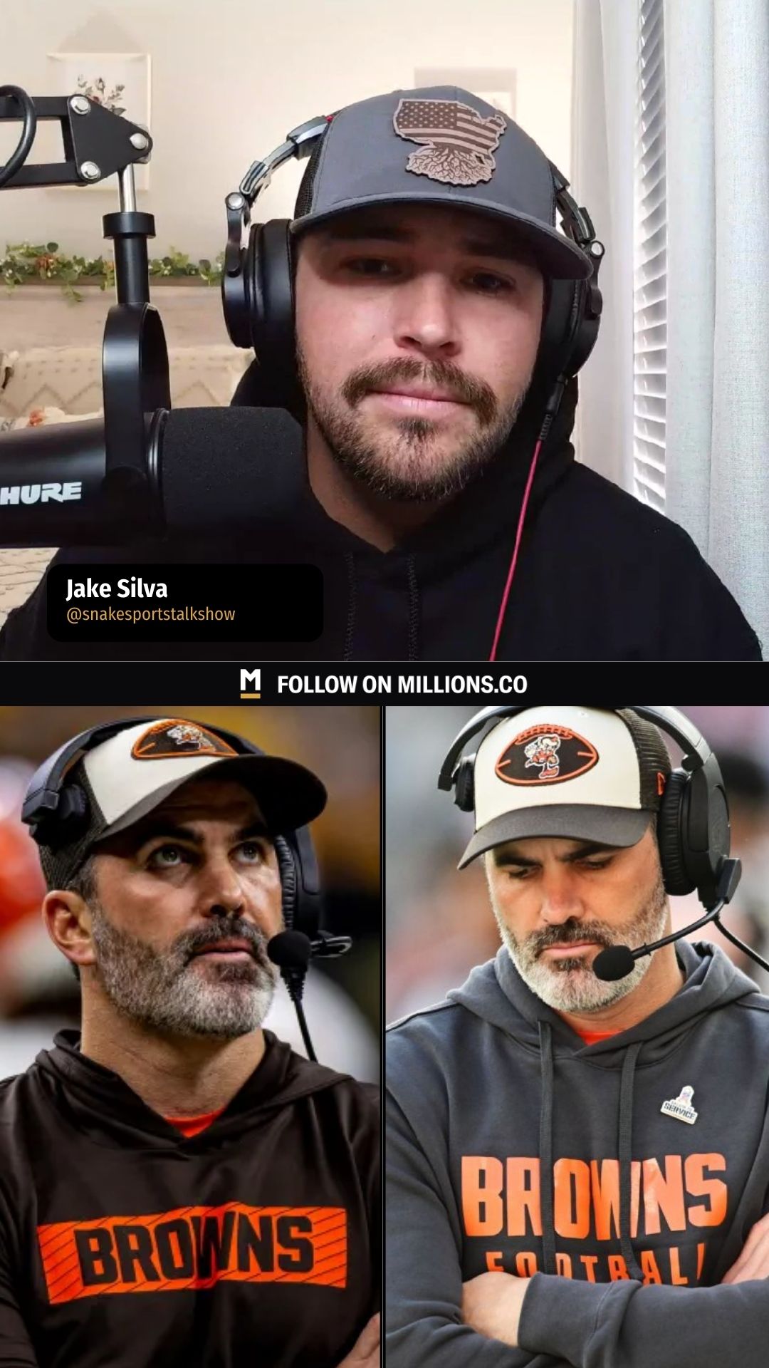 Jake Silva: Stefanski to Falcons Ca... on MILLIONS Jake Silva: Stefanski to Falcons Ca...