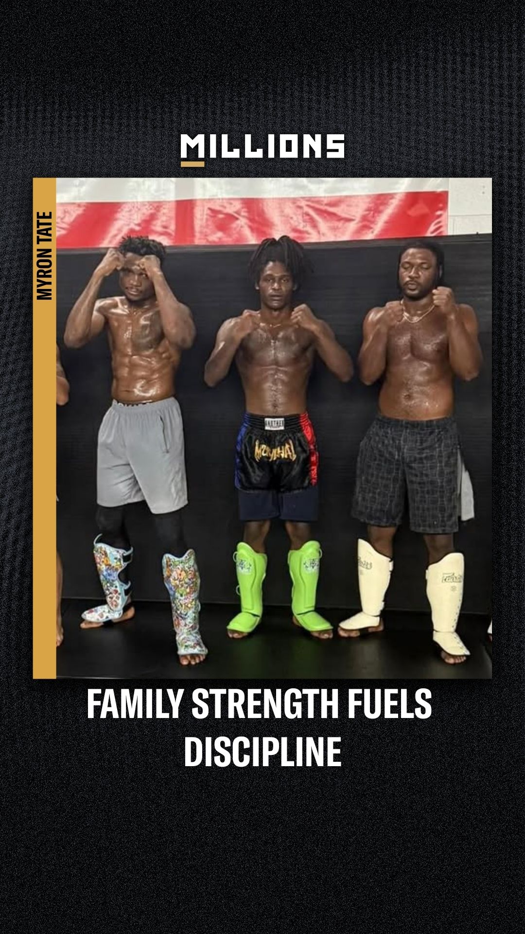 Myron Tate: Family Strength Fuels D... on MILLIONS Myron Tate: Family Strength Fuels D...