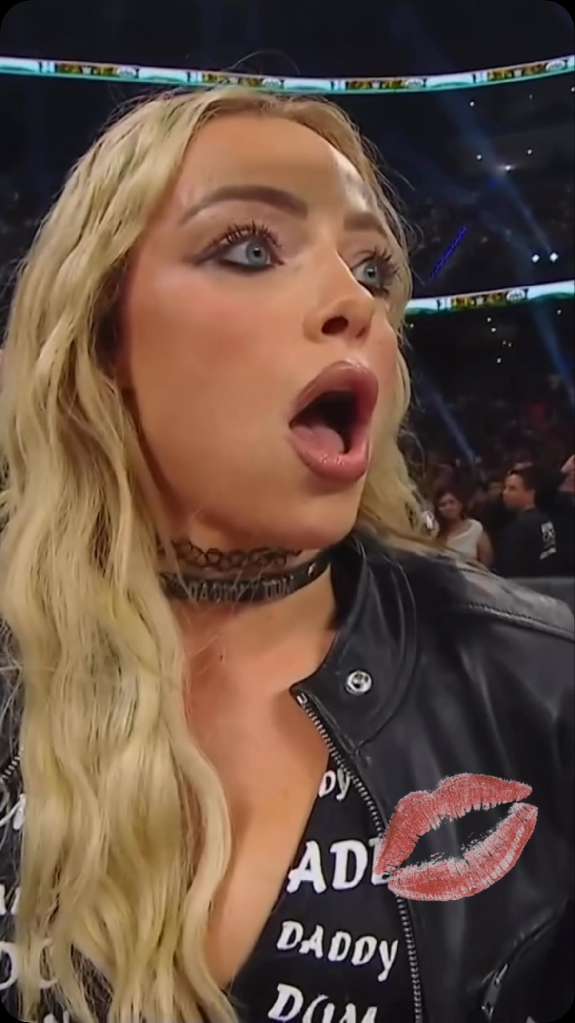 Liv Morgan's reaction