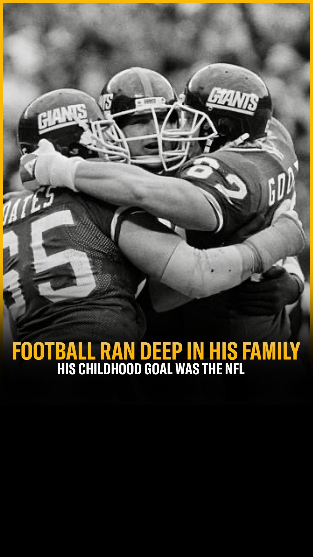 Conrad Goode: Football Was In His B...