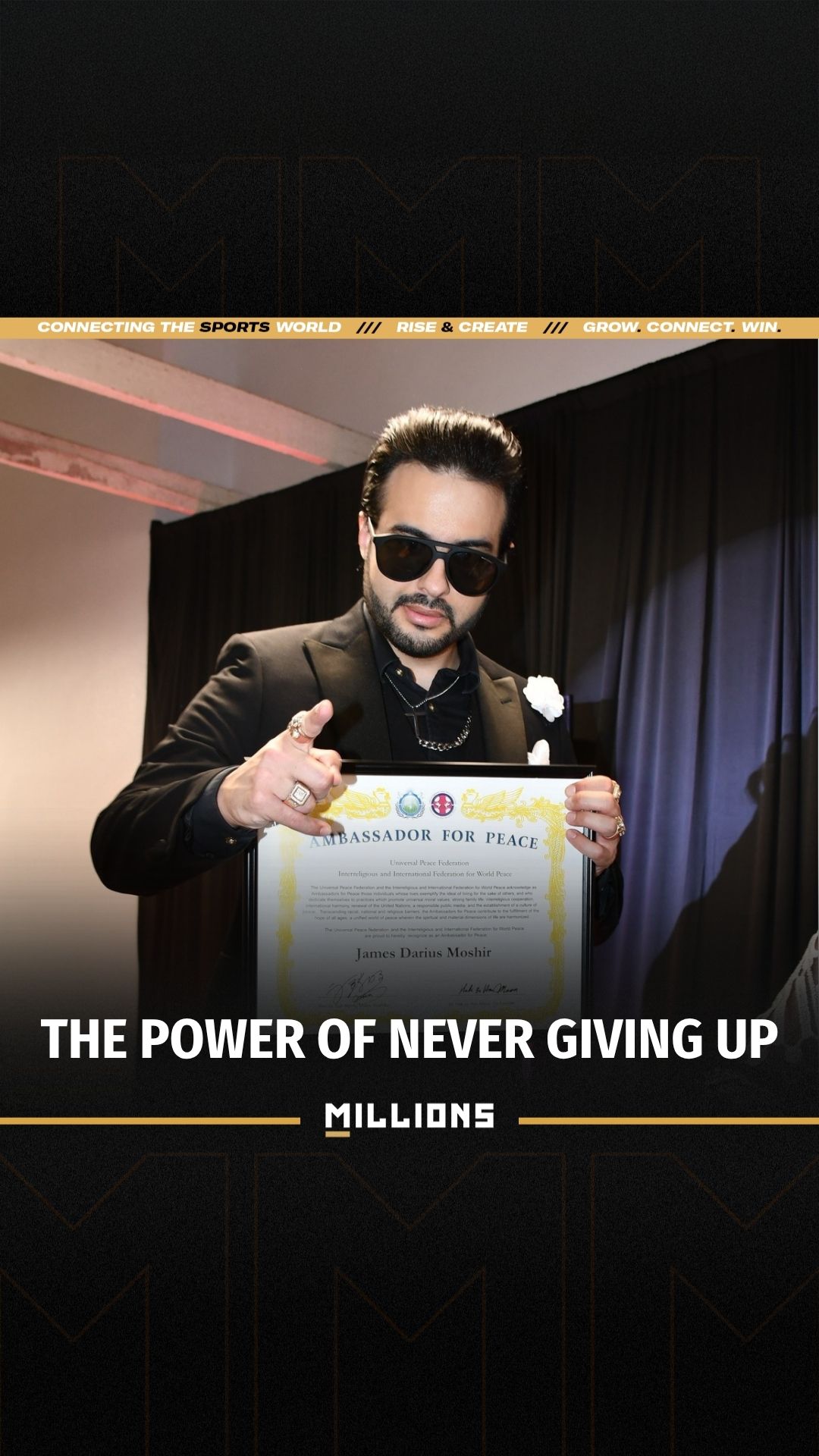 James Moshir: Success Starts After ...