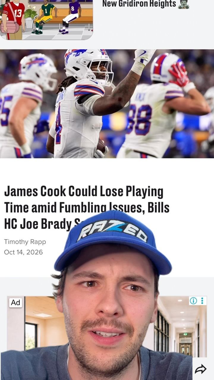 James Cook could lose playing time ...