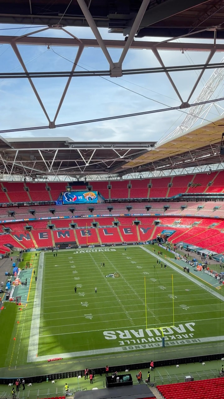 Wembley Stadium ready for Jaguars a...