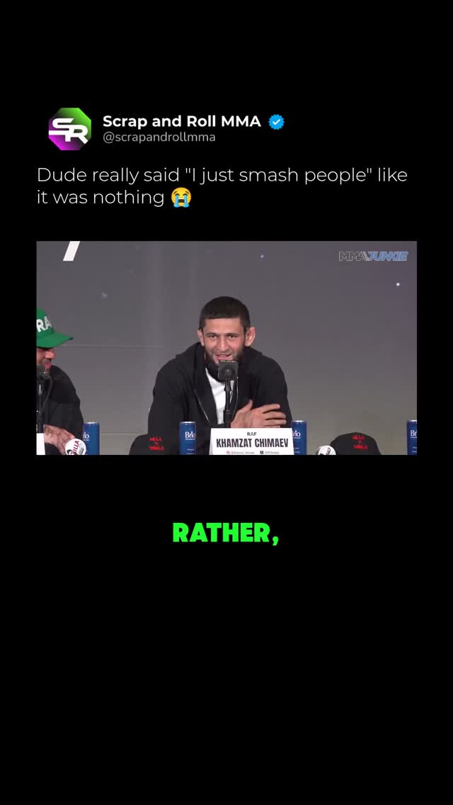 Khamzat Chimaev on rankings and wre...