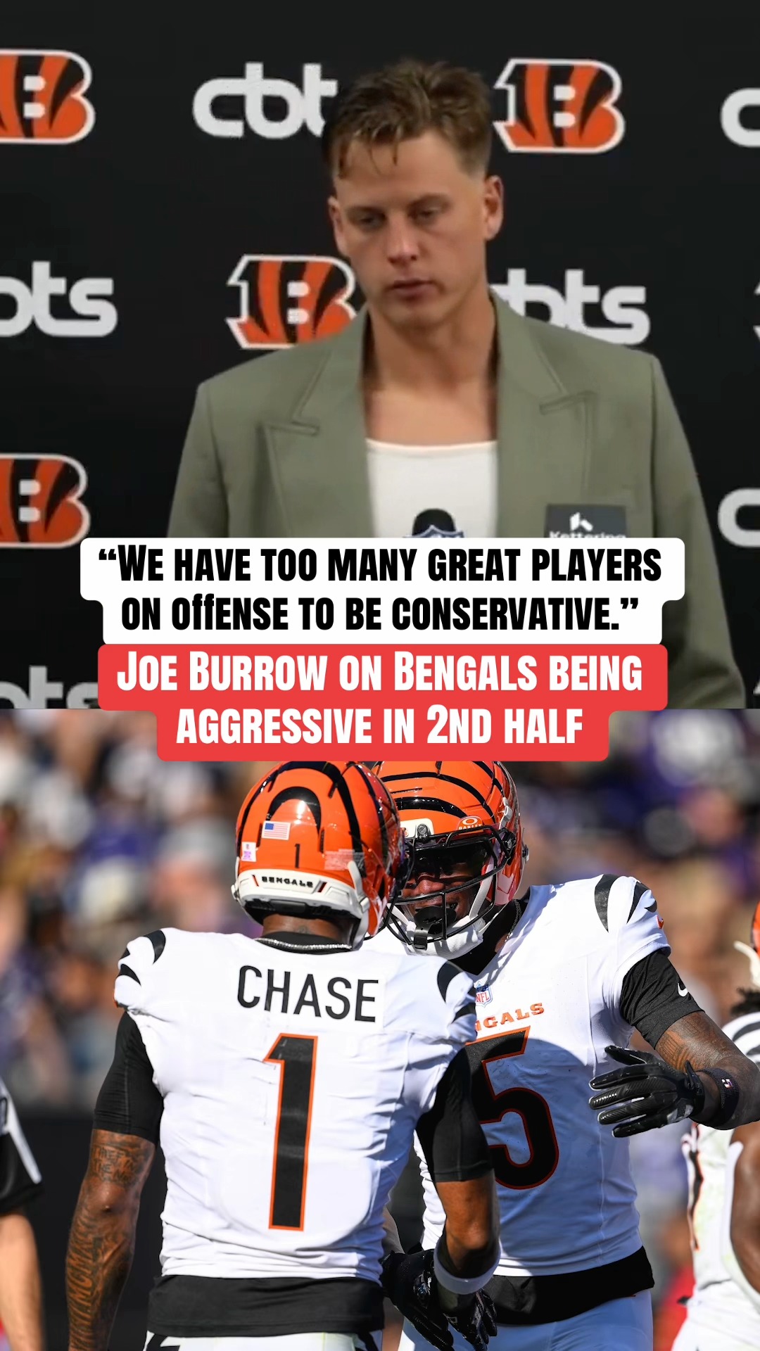 Bengals score 35 unanswered points ...