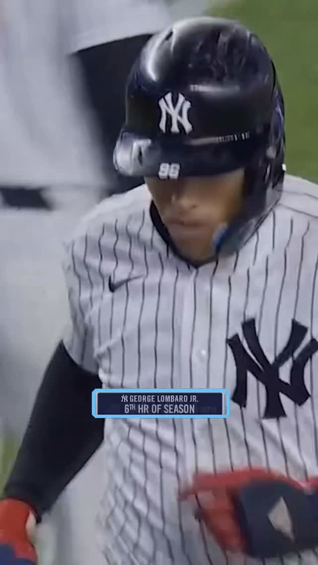 George Lombard Jr. homers in his fi...