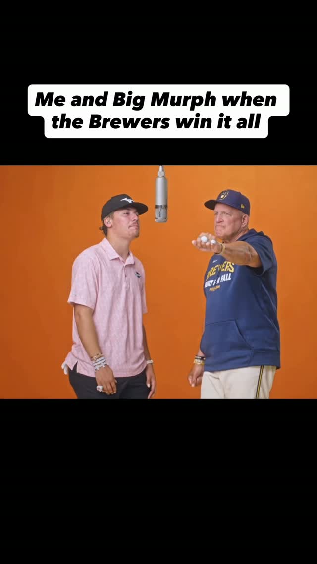 Me and Big Murph when the Brewers w...