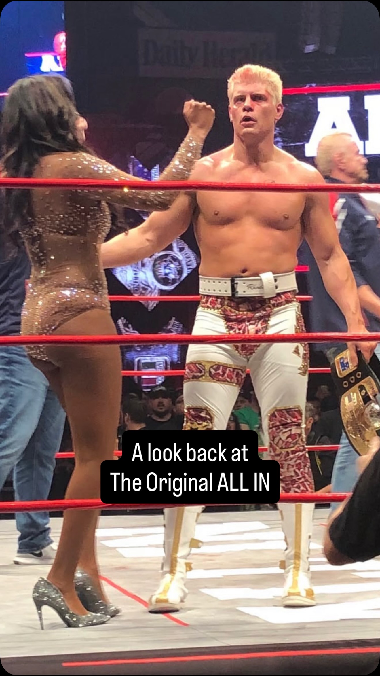 Cody Rhodes and The Young Bucks at ...