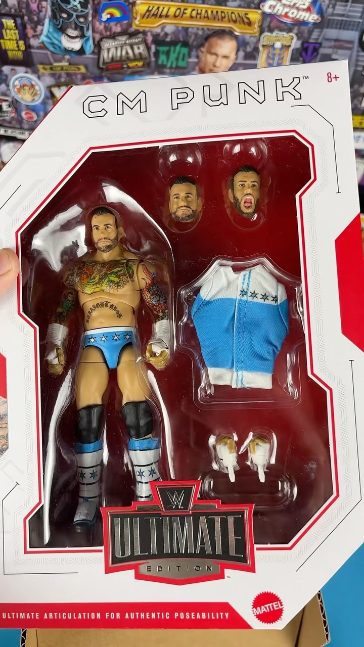 New WWE Ultimate Edition CM Punk Fi...