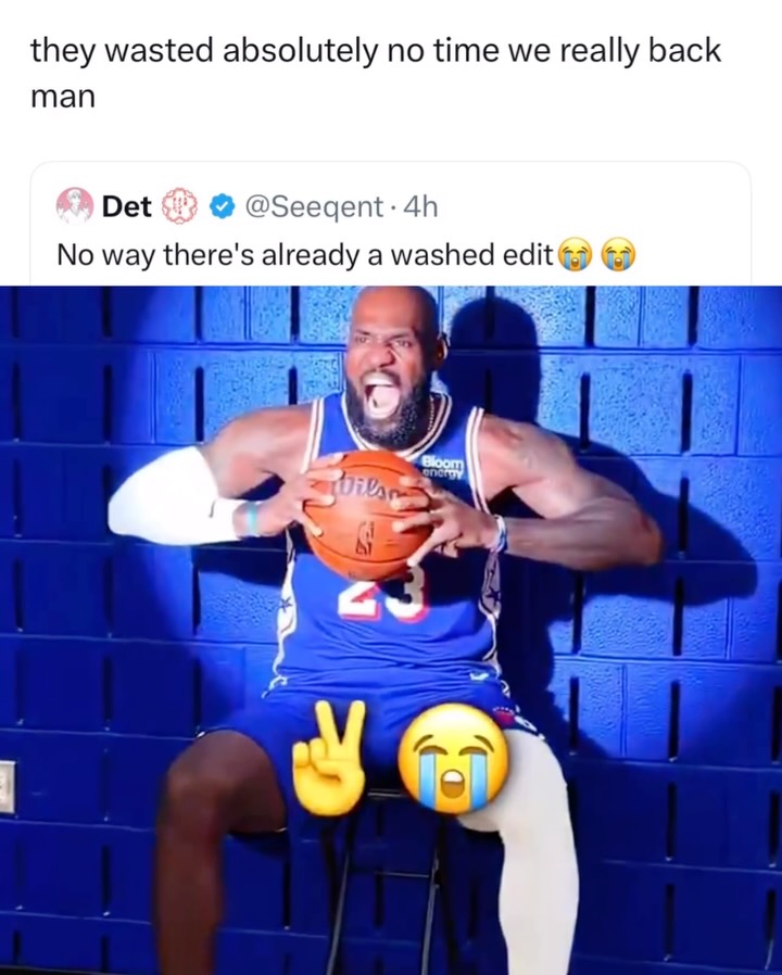 NBA "Washed" Edit Trend: LeBron Jam...