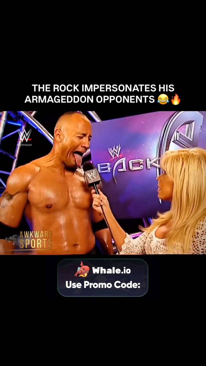 The Rock impersonates his Armageddo...